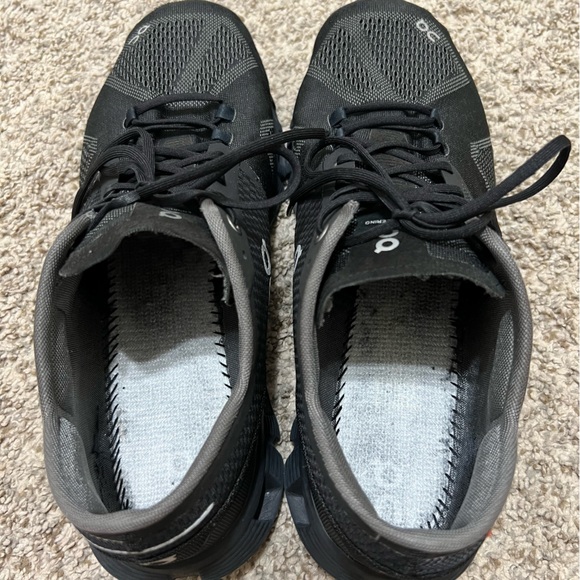 On Cloud X Men's Running Shoes Black/Asphalt 40.99706 Size 10.5 - Picture 13 of 14